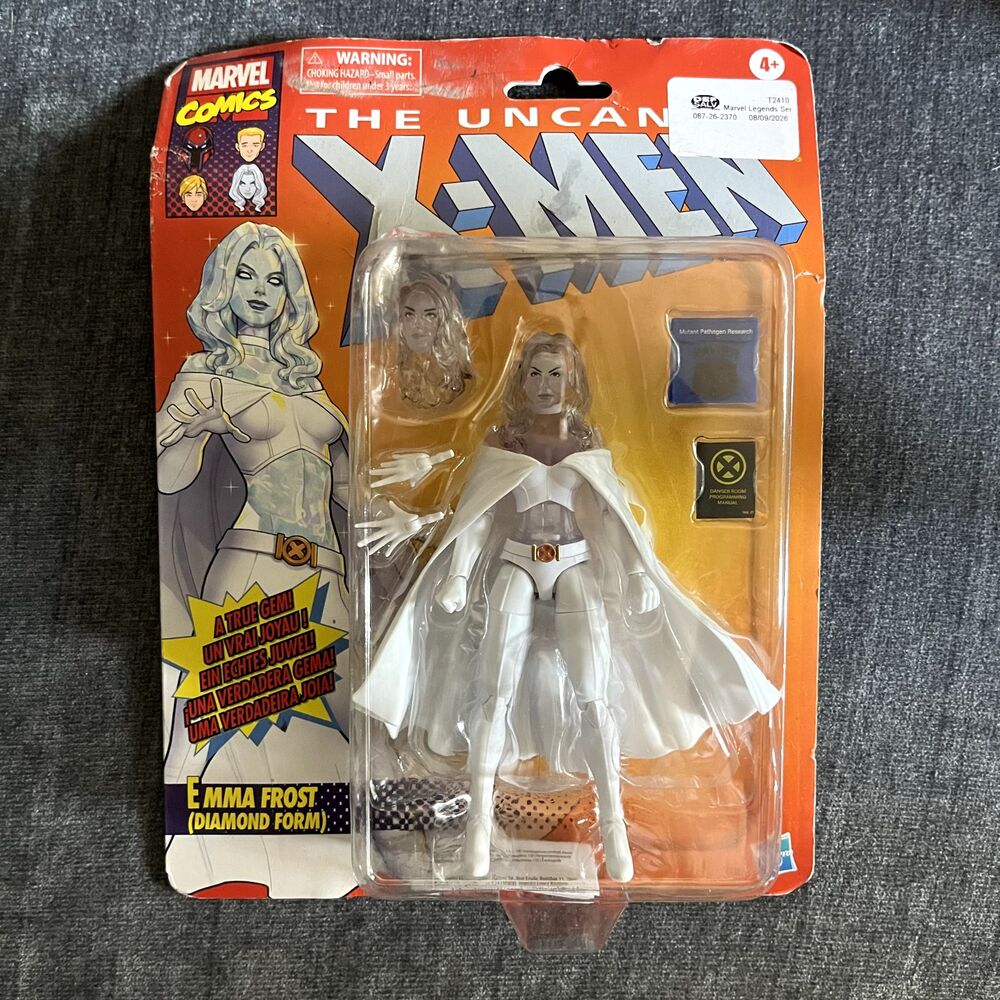 Marvel Legends Uncanny X-MEN Retro EMMA FROST Diamond Form 6" Target Exclusive